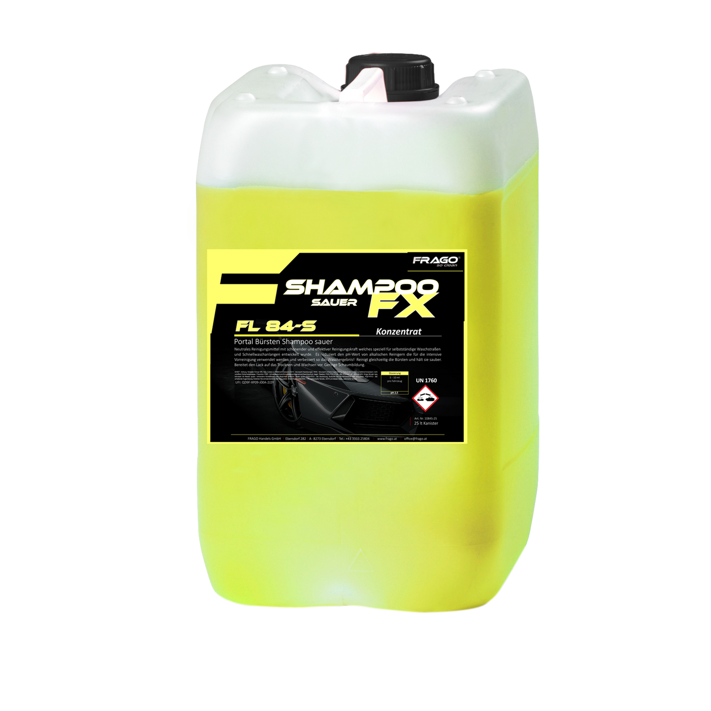FL84-S Shampoo FX sauer - Portal Bürsten Shampoo
